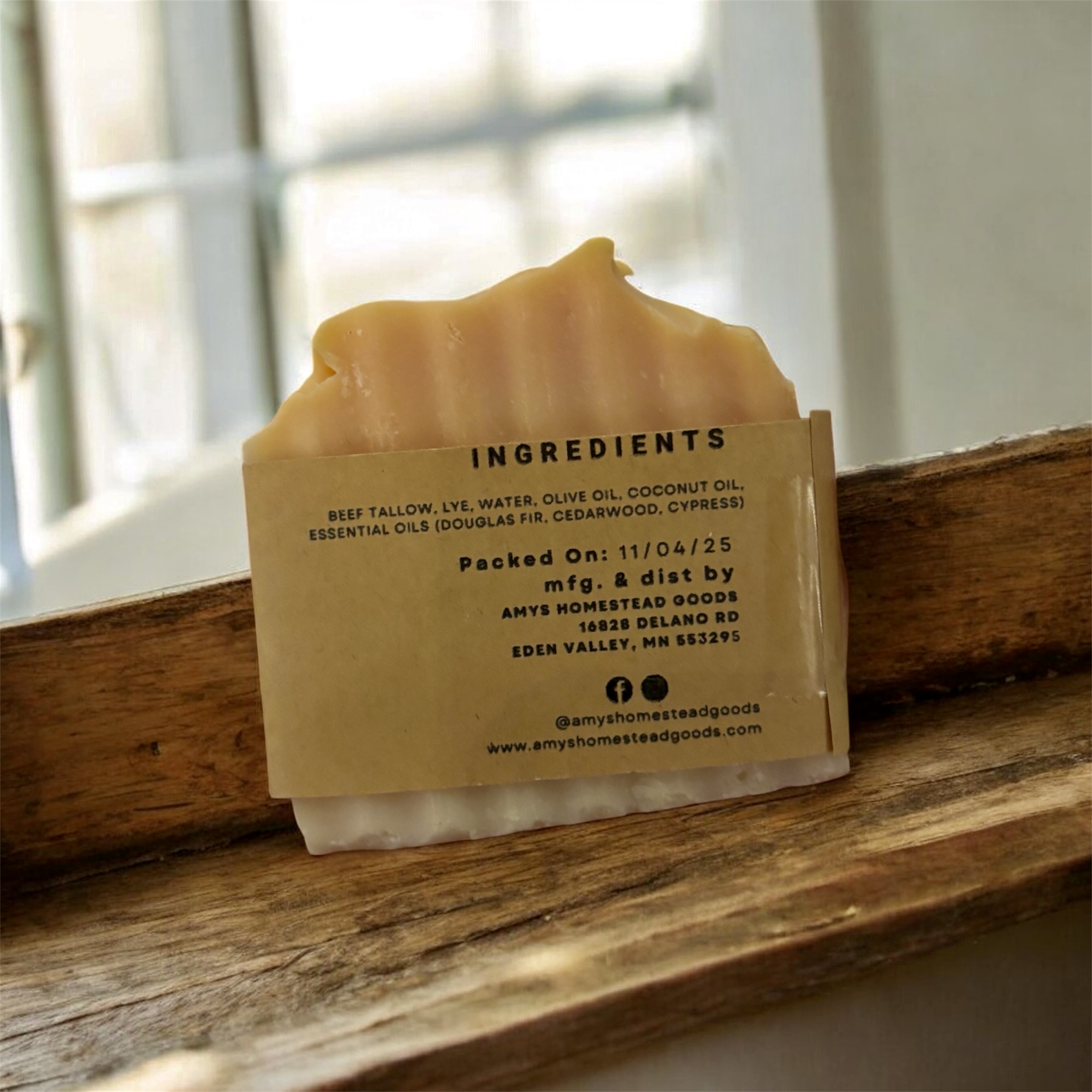 Log Cabin Tallow Soap