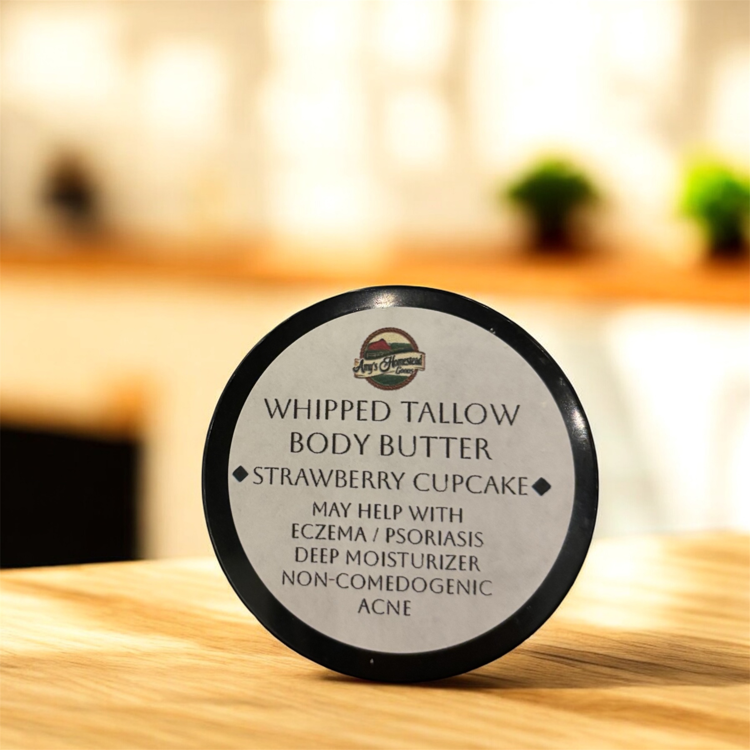 Strawberry Cupcake Whipped Tallow Body Butter