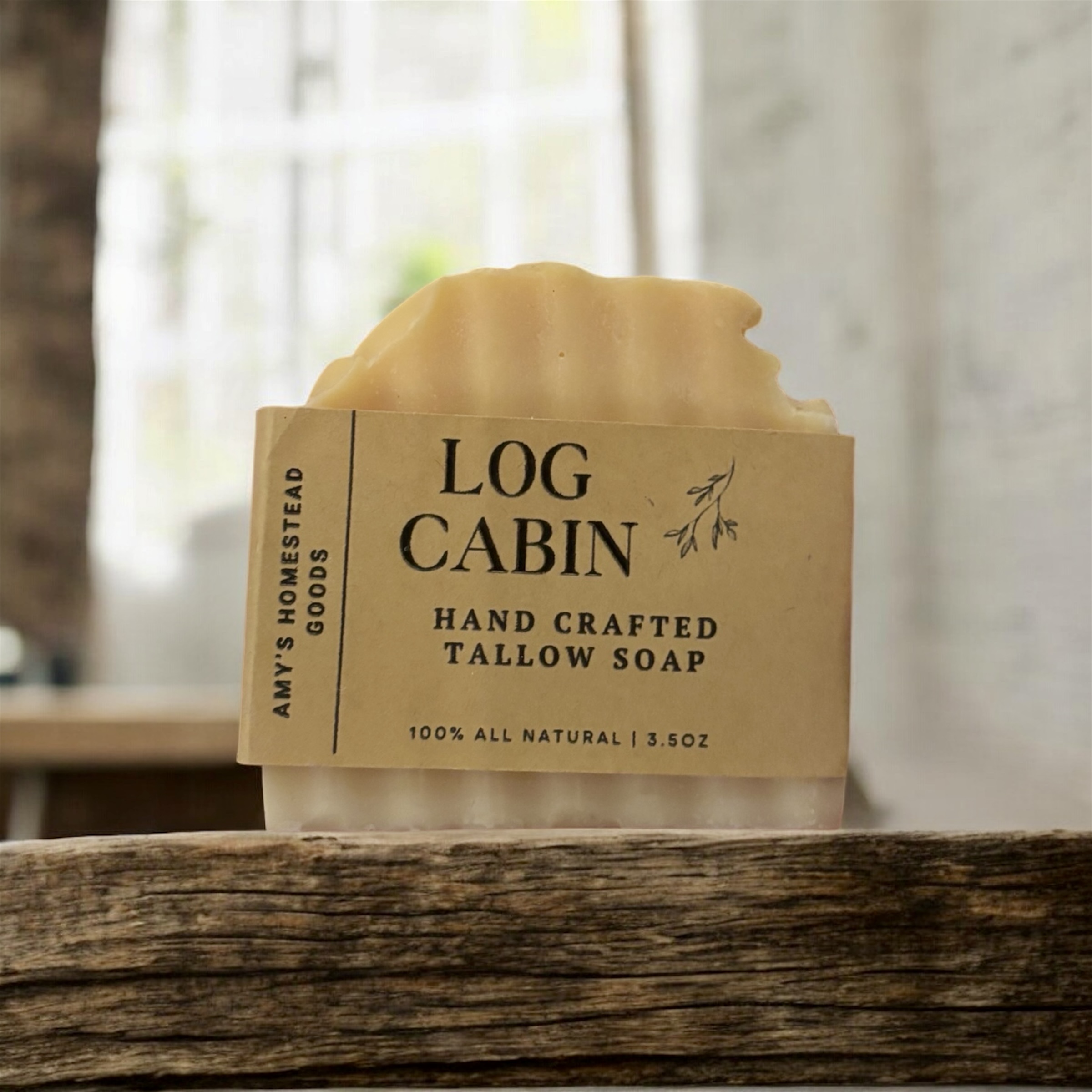 Log Cabin Tallow Soap