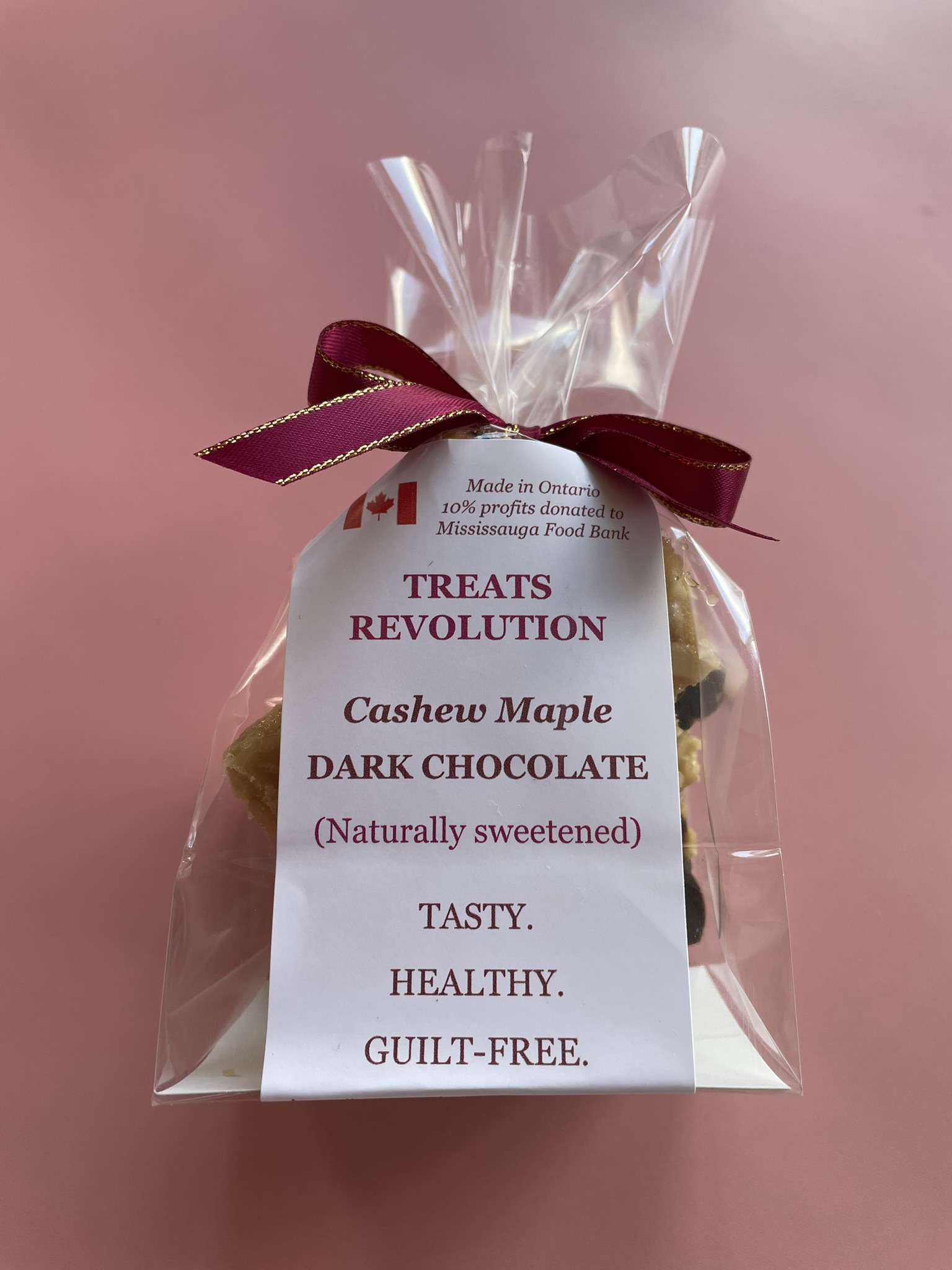 Cashew Maple Dark Chocolate