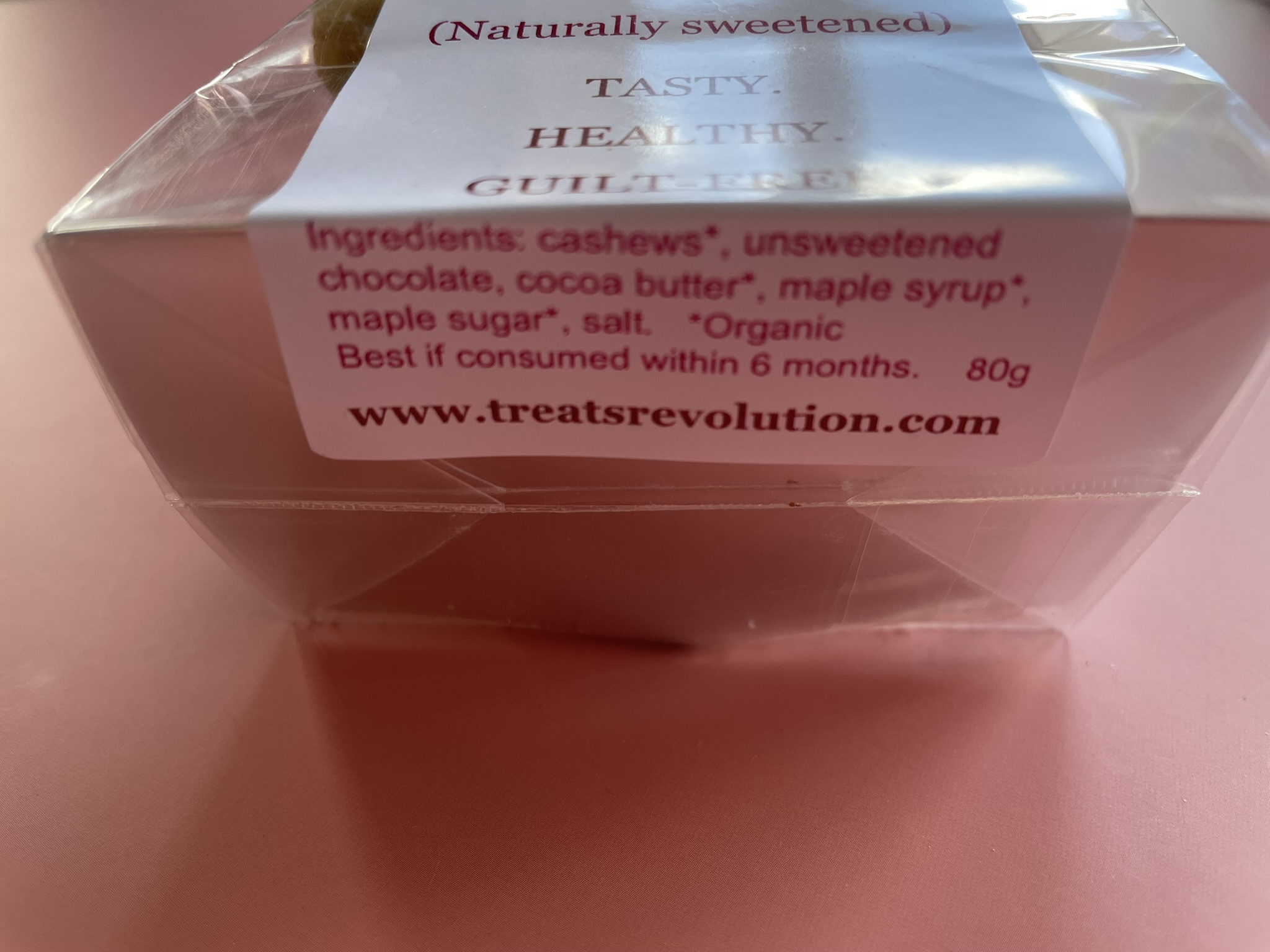 Cashew Maple Dark Chocolate