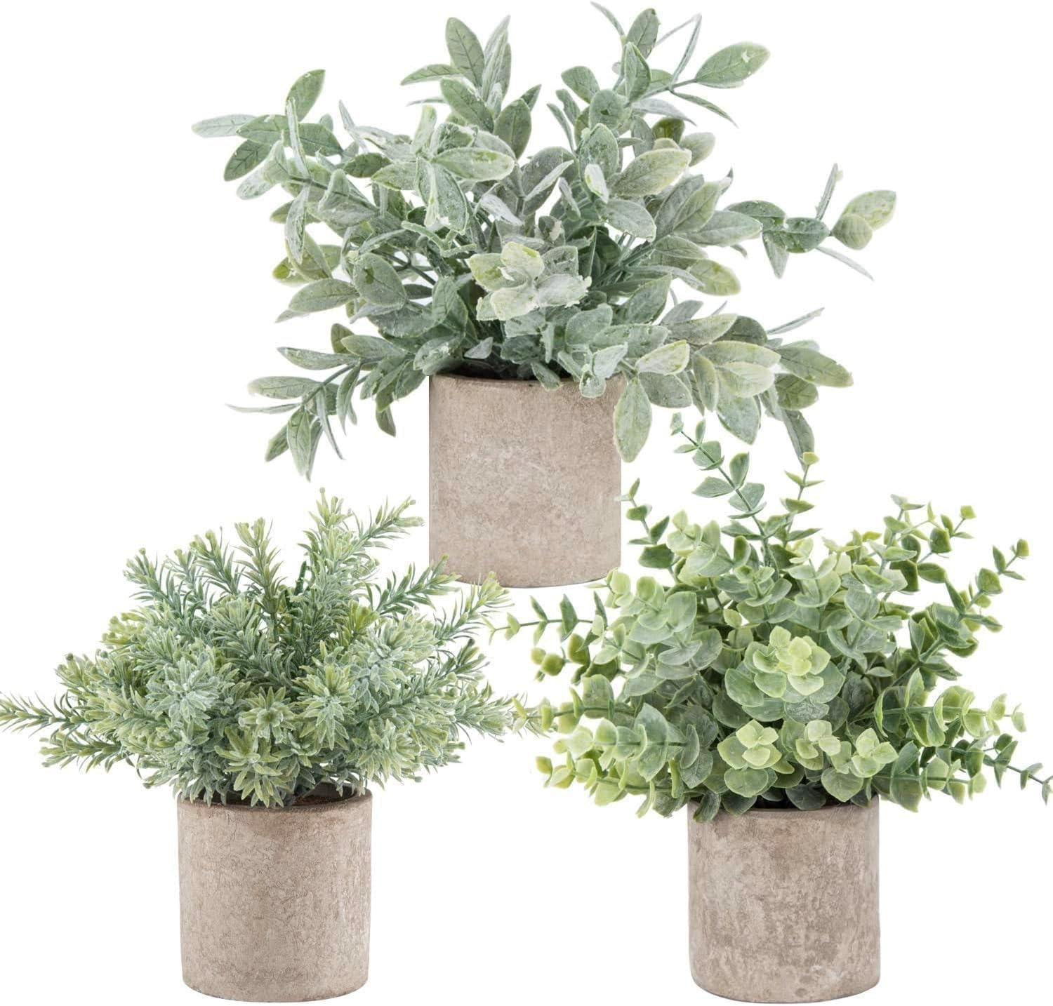 Artificial Potted Plant Set