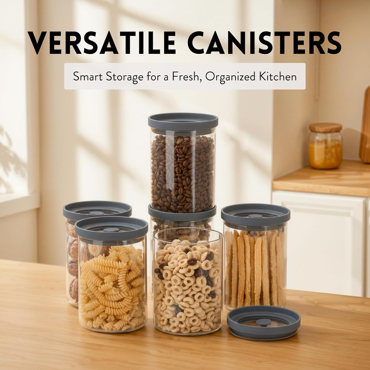 Multi-Purpose Glass Food Storage Containers