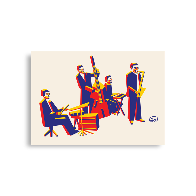 Jazz Band Print