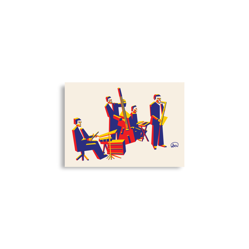 Jazz Band Print