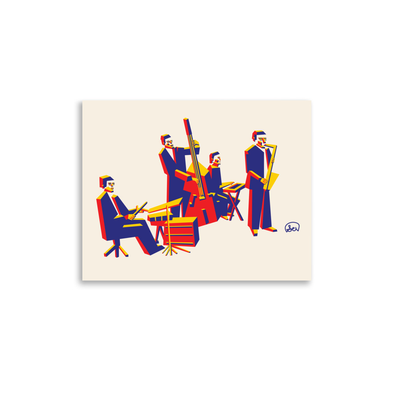 Jazz Band Print