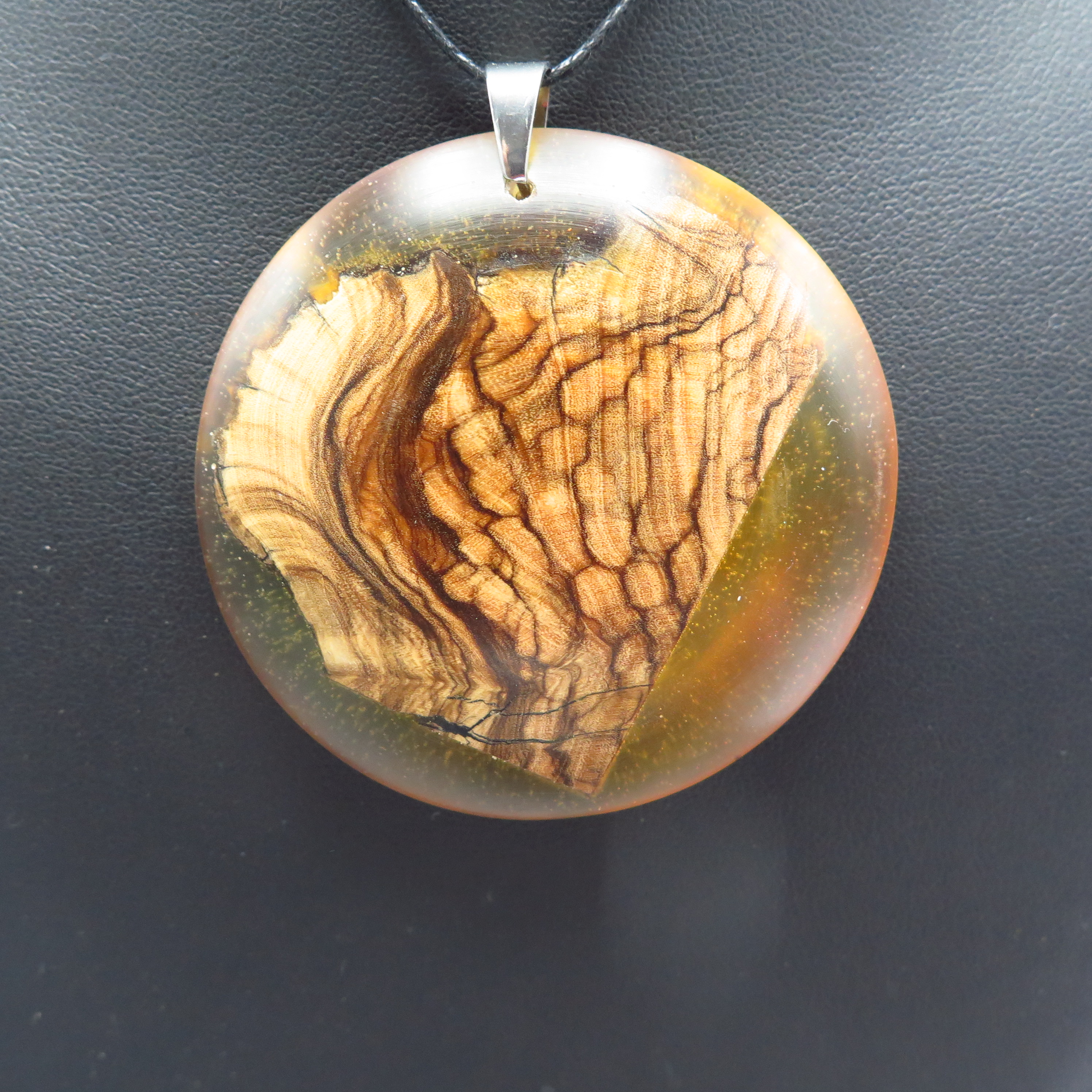 Pendentif "Coeur d'Olivier"