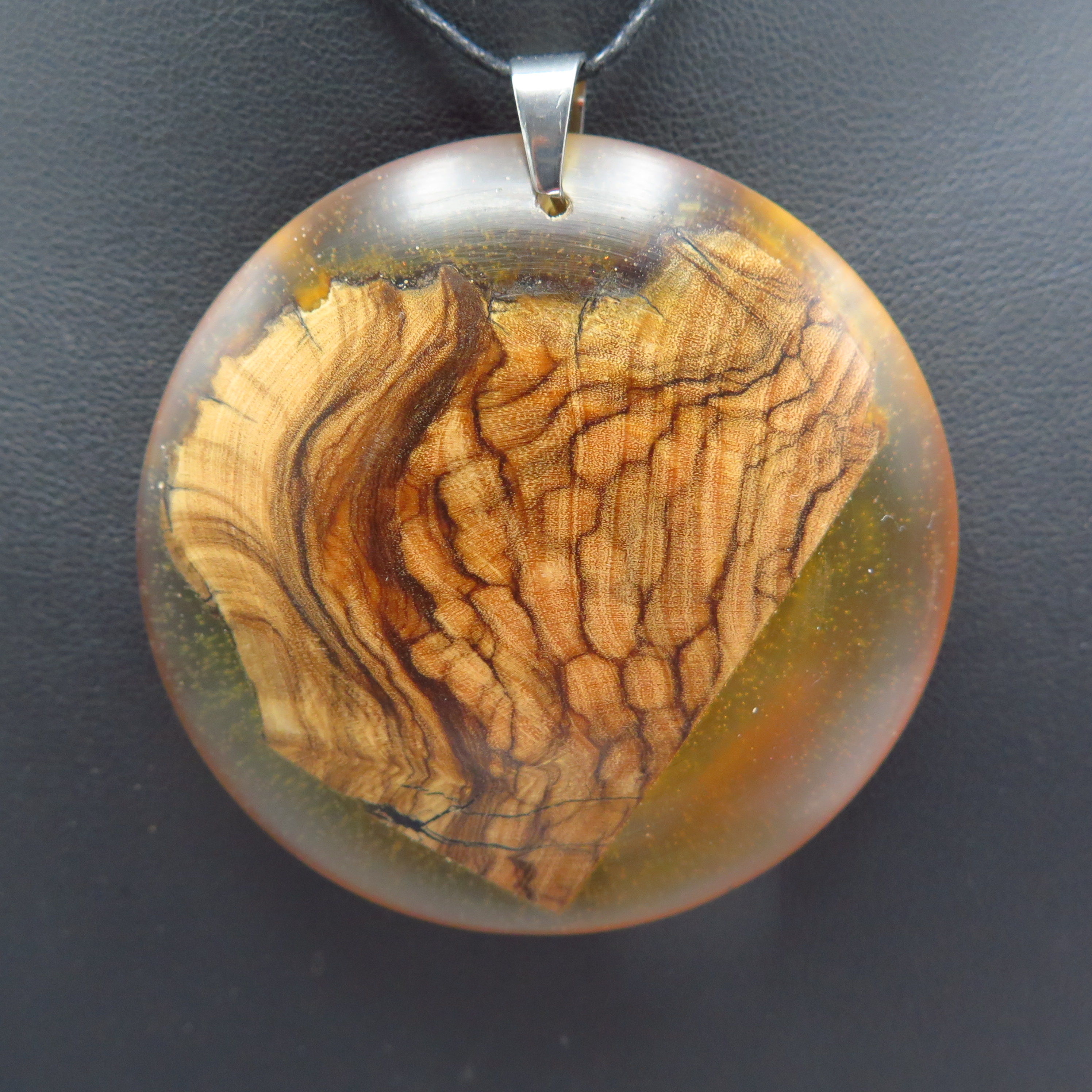 Pendentif "Coeur d'Olivier"