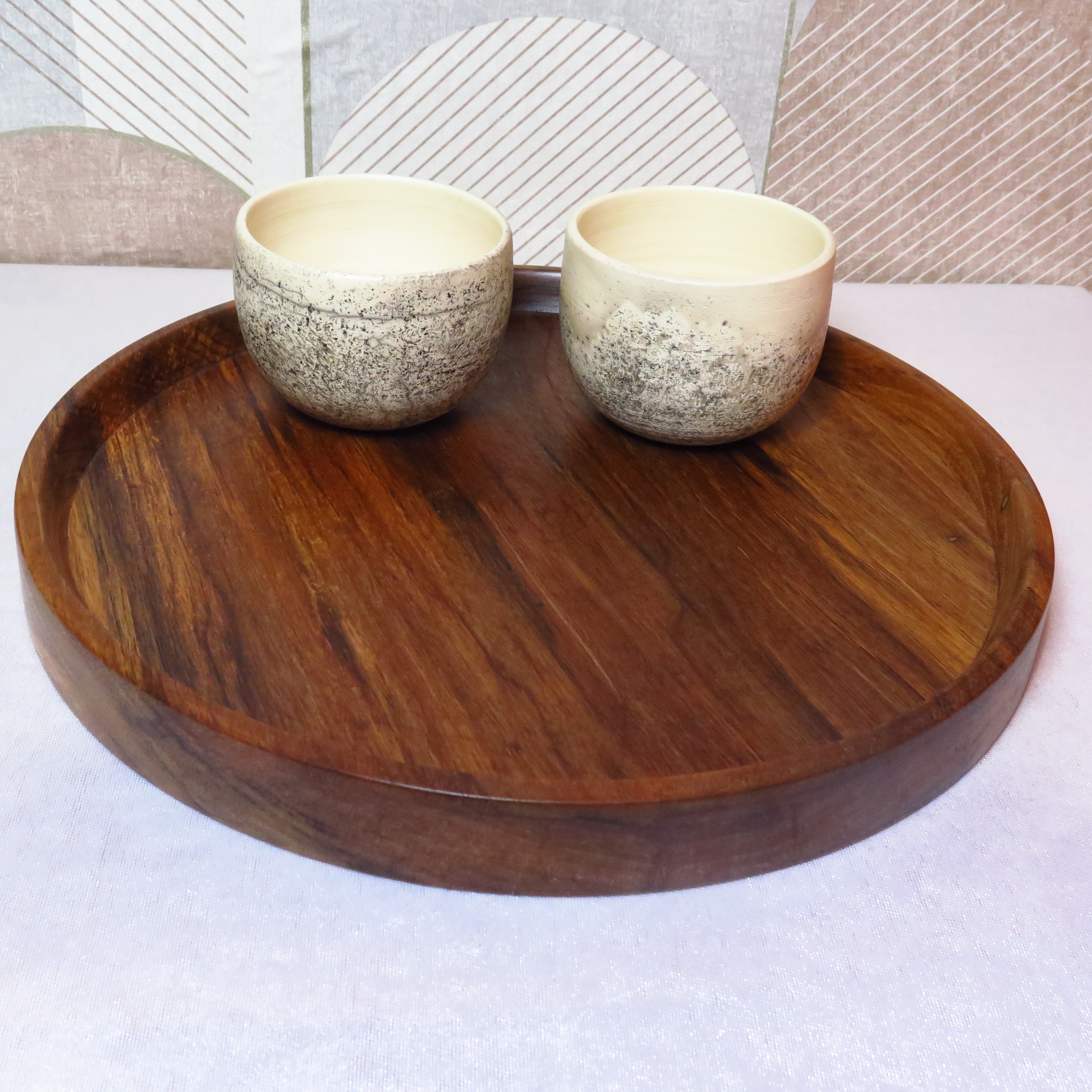 Grand Plateau en bois massif