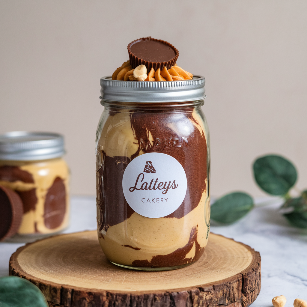 Cake in a jar