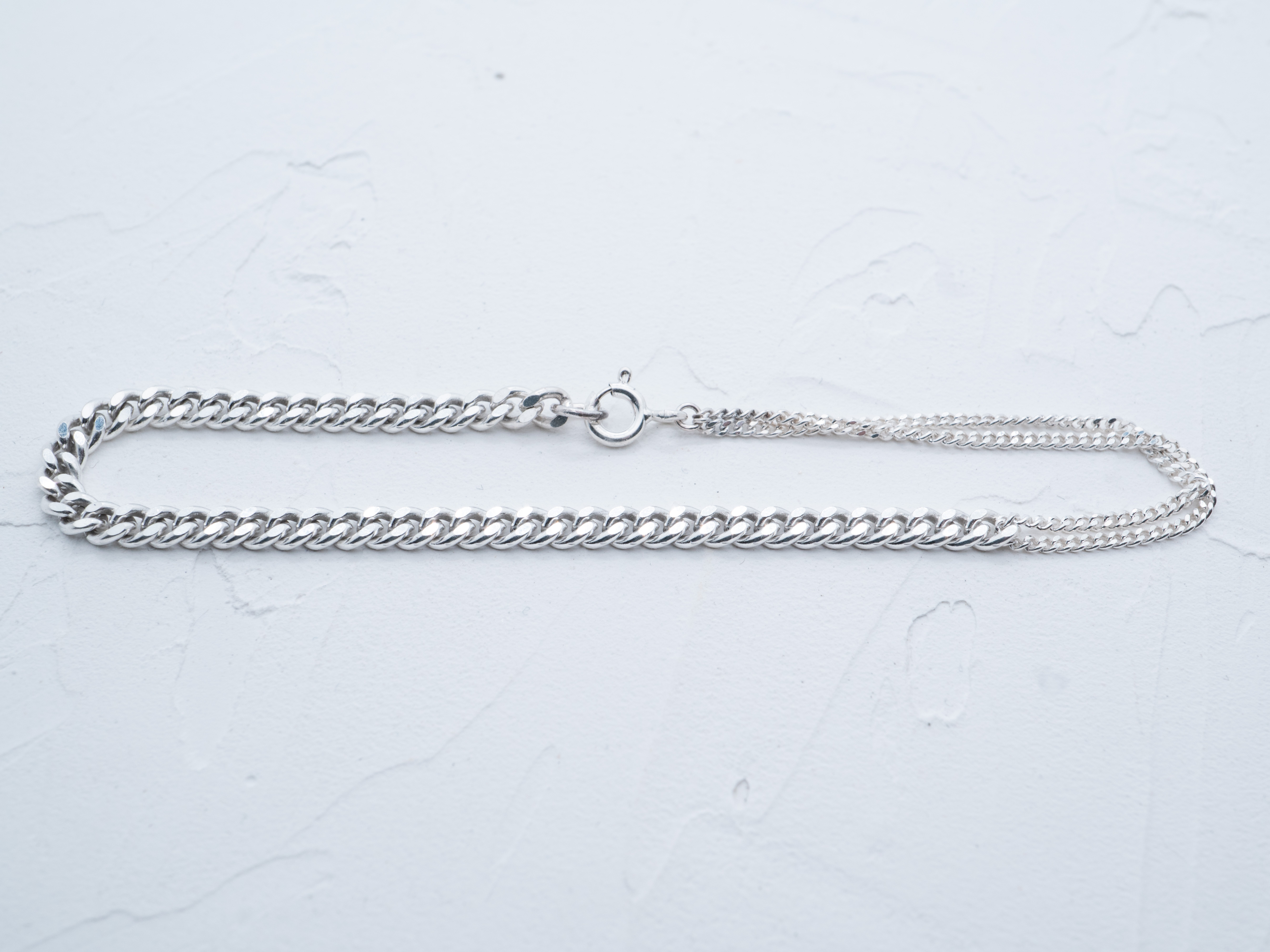 BREITES PANZERKETTEN-ARMBAND