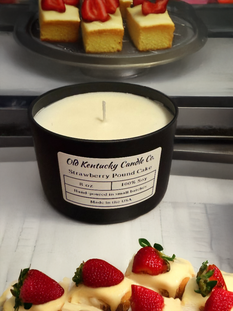 Strawberry Pound Cake 