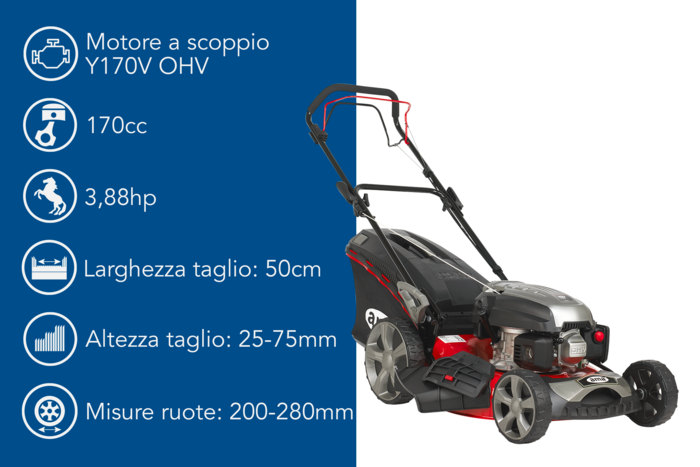 RASAERBA A TRAZIONE AMA TRX 511