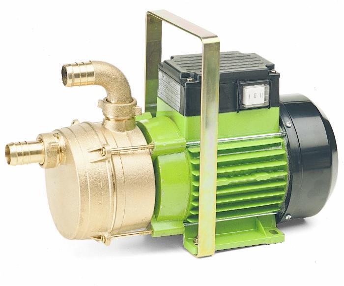 ELETROPOMPA AUTOADESCANTE BISENSO PER TRAVASO, 80 L