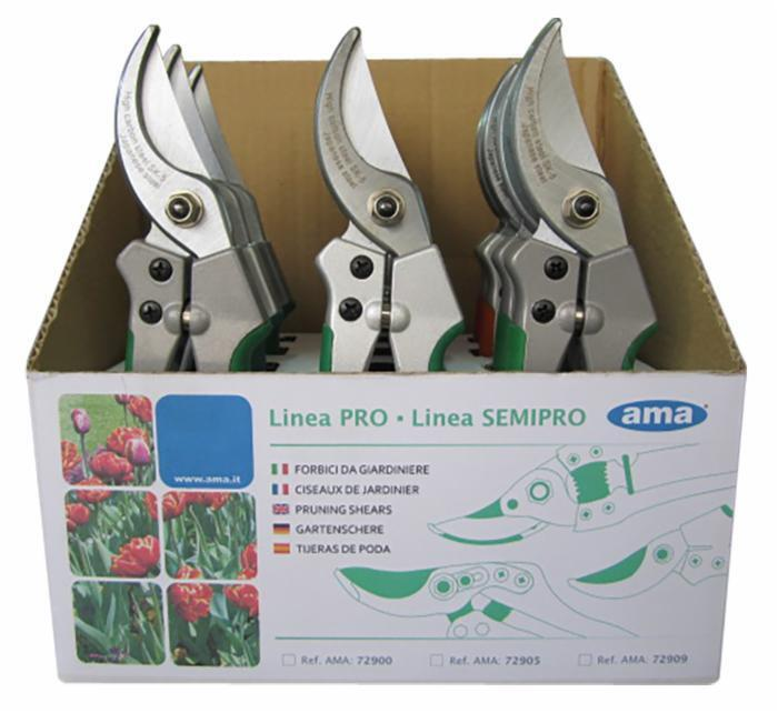 DISPLAYBOX 12 FORBICI DA POTATURA 72900