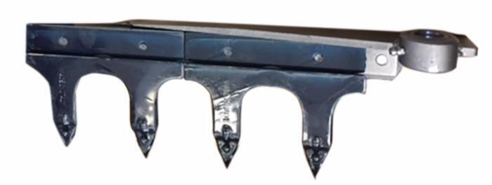 DENTIERA 14 DENTI L = 2,05 MT FBR