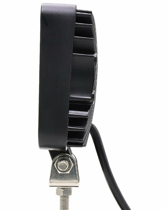 Faro da lavoro LED quadrato 10-90V DC, 24W, 1800 LM, per carrelli elevatori