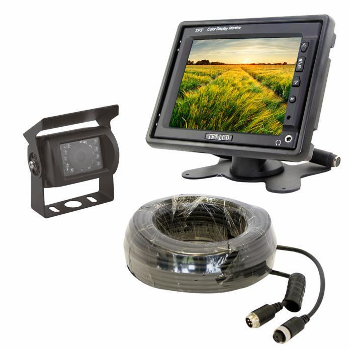Kit videocamera 5,6" HD 4:3 12-24V