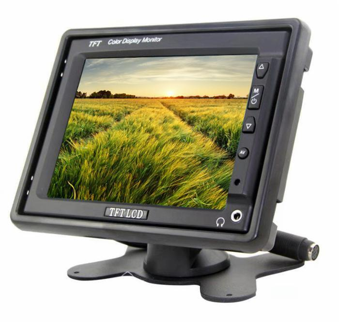 Kit videocamera 5,6" HD 4:3 12-24V