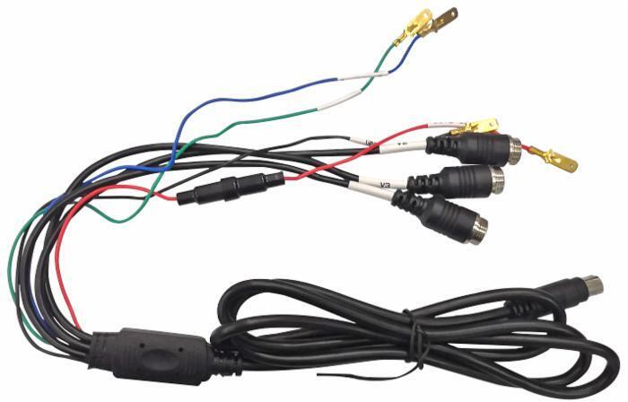 Kit videocamera 5,6" HD 4:3 12-24V