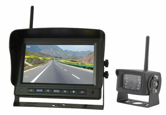 Kit videocamera wireless 7" TFT LCD 12-24V