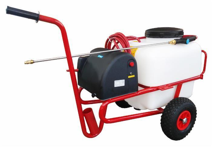  Carrello da 50 L con pompa 12 V