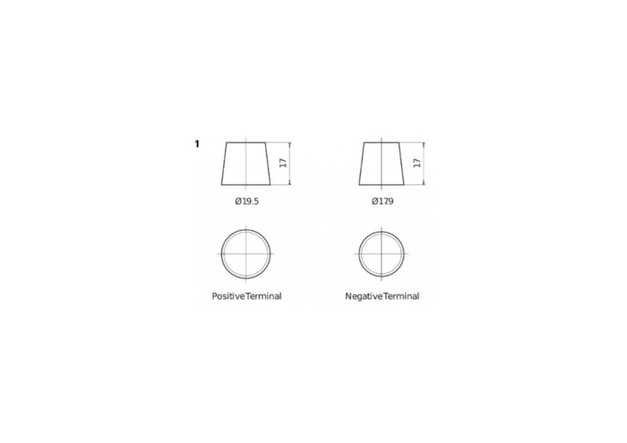 BATTERIA 180AH, 1000A, 510X218X225, DX