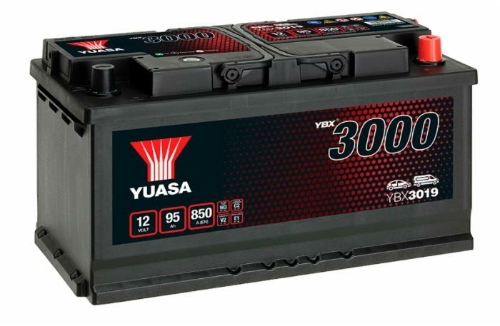 BATTERIA YUASA 12V 95AH 850A 353X175X190 DX