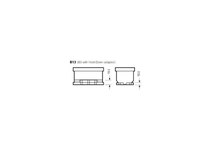 BATTERIA YUASA 12V 45AH 440A 207X175X175 DX