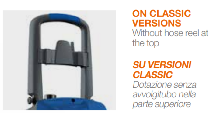93916 - IDROPULITRICE ALTA PRESSIONE COMET M200 CLASSIC, 600 L/H
