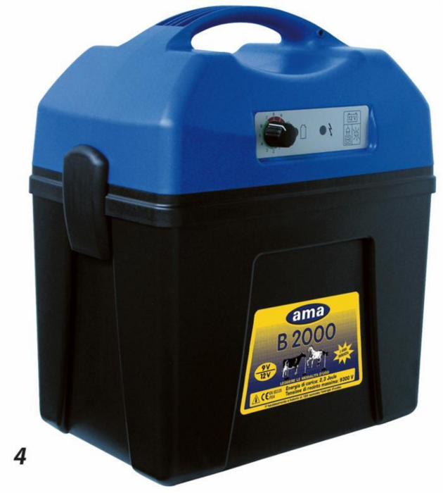 ELETTRIFICATORE CON ALIMENTAZIONE A 9/12/230 V - 58510 