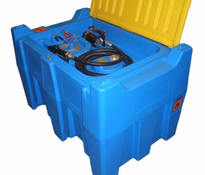 CONTENITORE DISTRIBUTORE GASOLIO 440LT