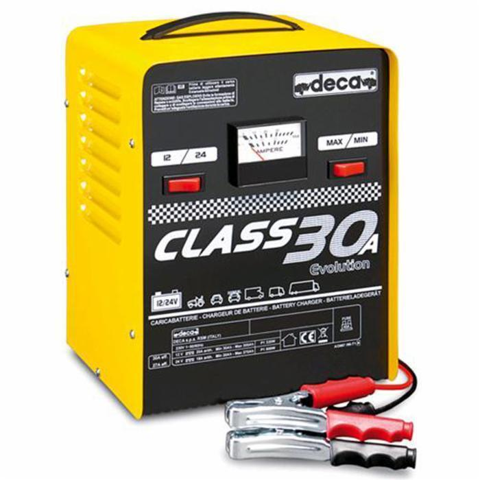 CARICABATTERIA PORTATILE DECA 12/24V CLASS 30A