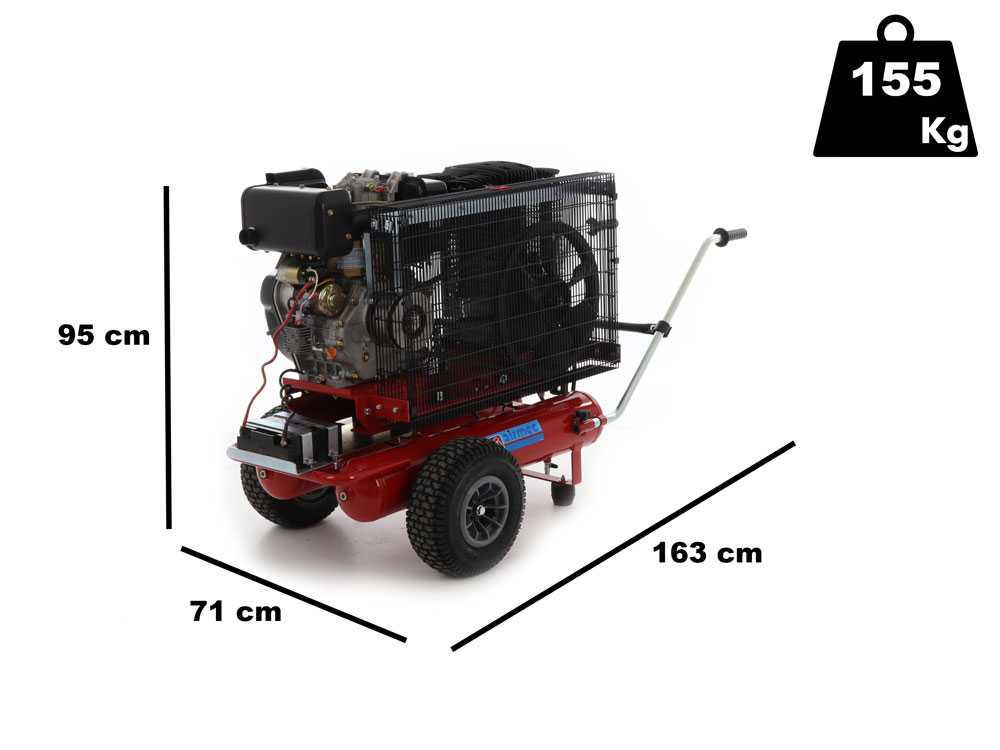 Motocompressore diesel TTD 3496-900 