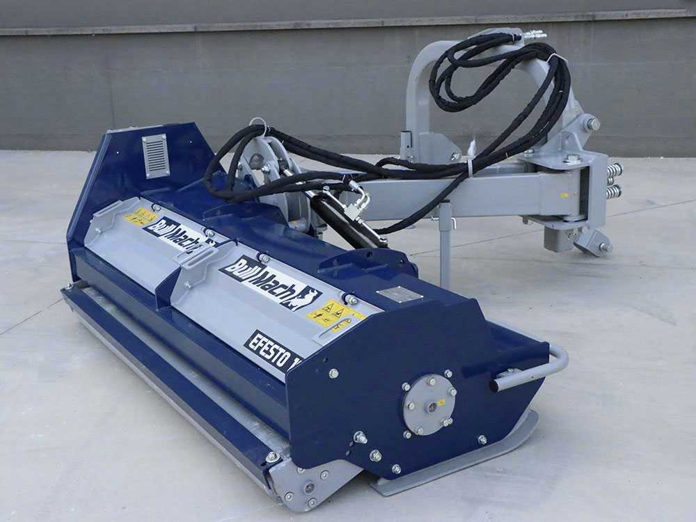 BullMach Efesto 160 - Trincia argini laterale a braccio - Serie pesante