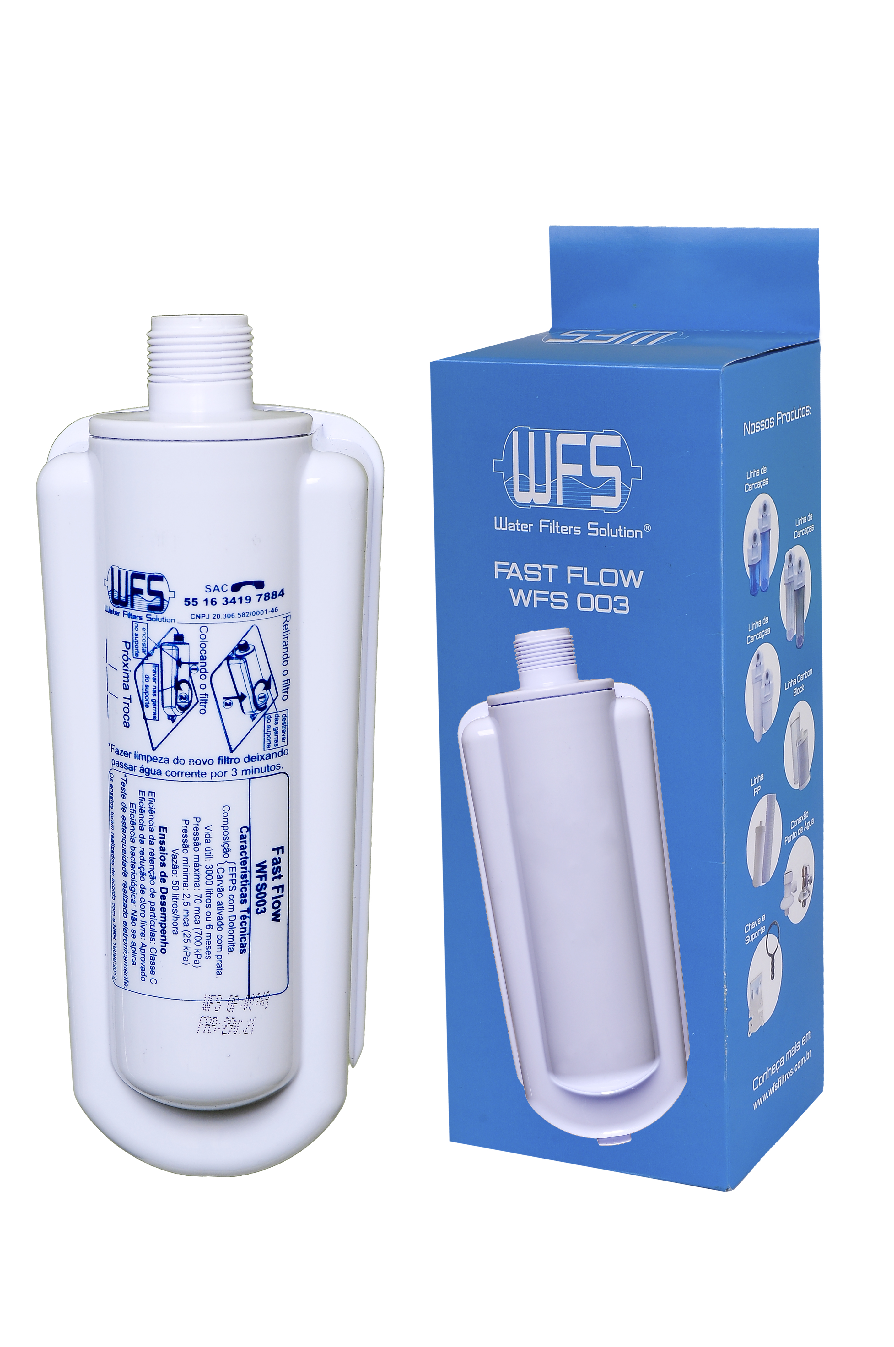 Refil WFS 003 Purificador De Agua 