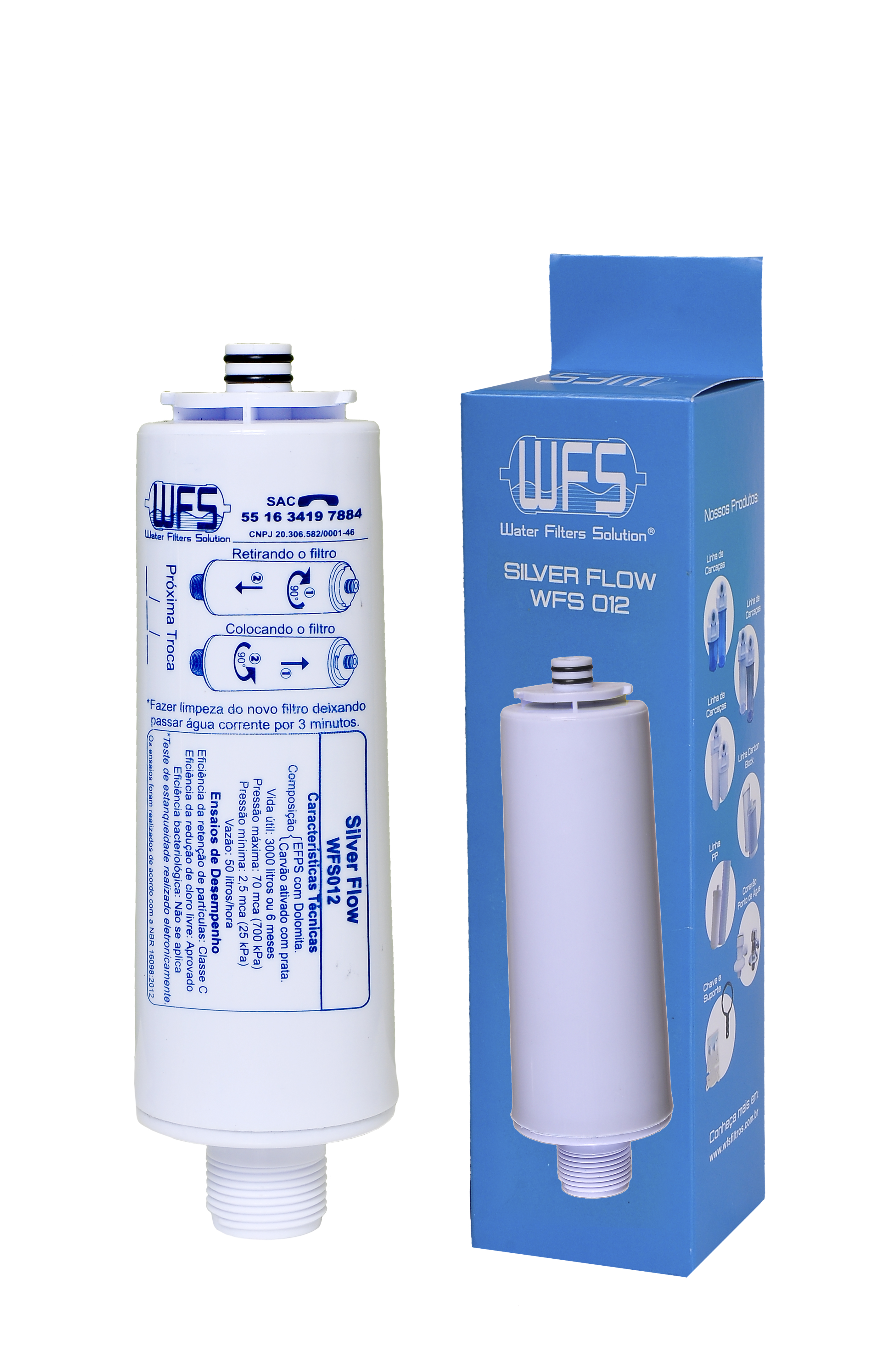 Refil WFS 012 Silver Flow