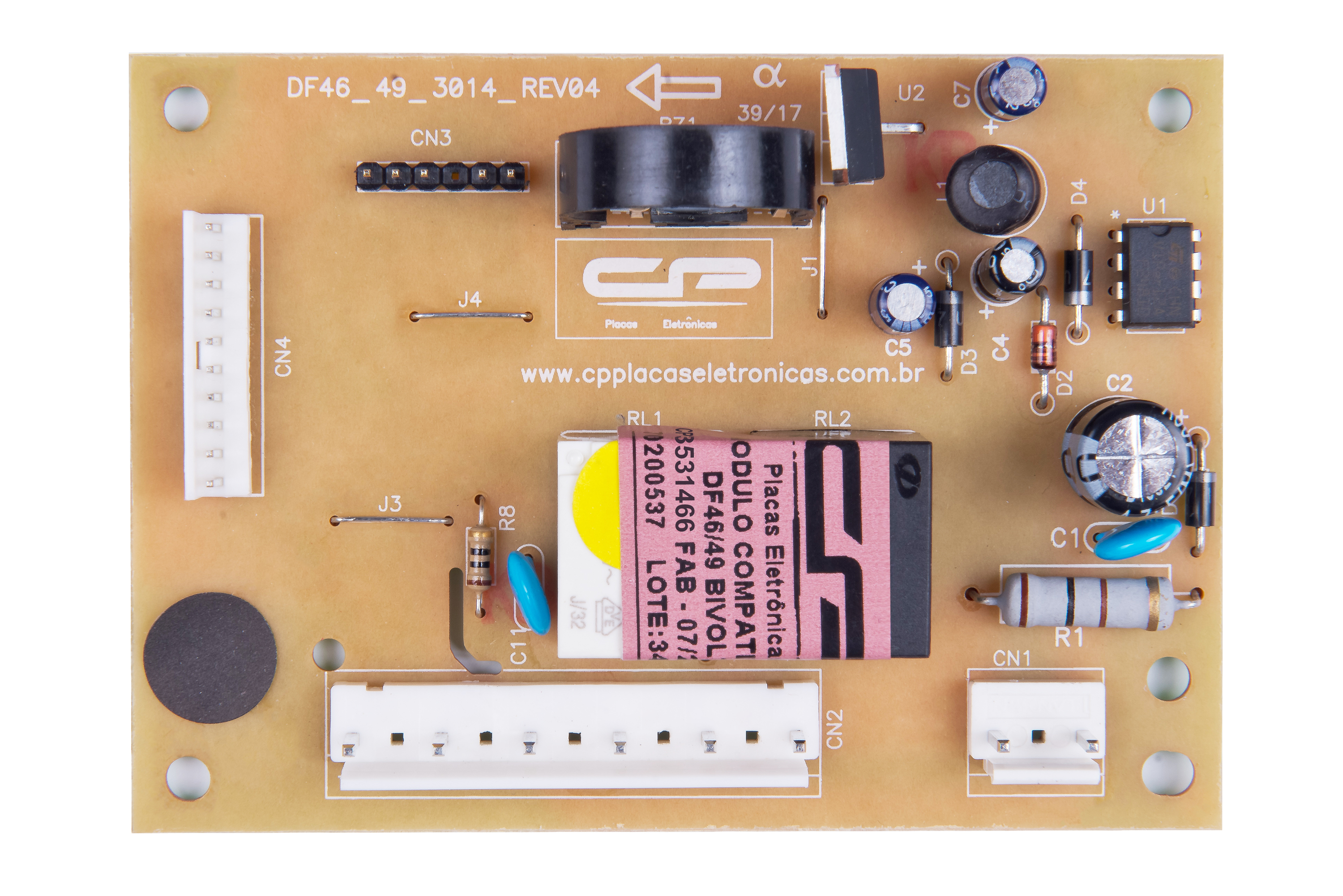 Placa Eletrônica Refrigerador Electrolux DF46/49 bivolt Similar