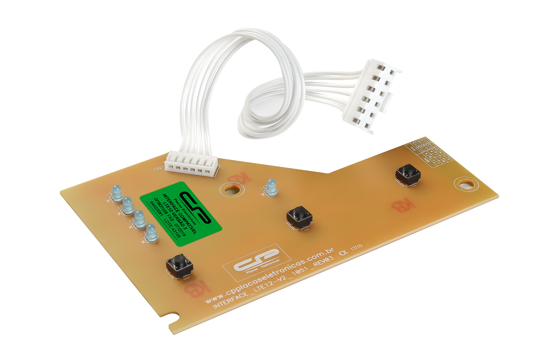 Placa Interface Lavadora Electrolux LTE12 V.3 bivolt Similar