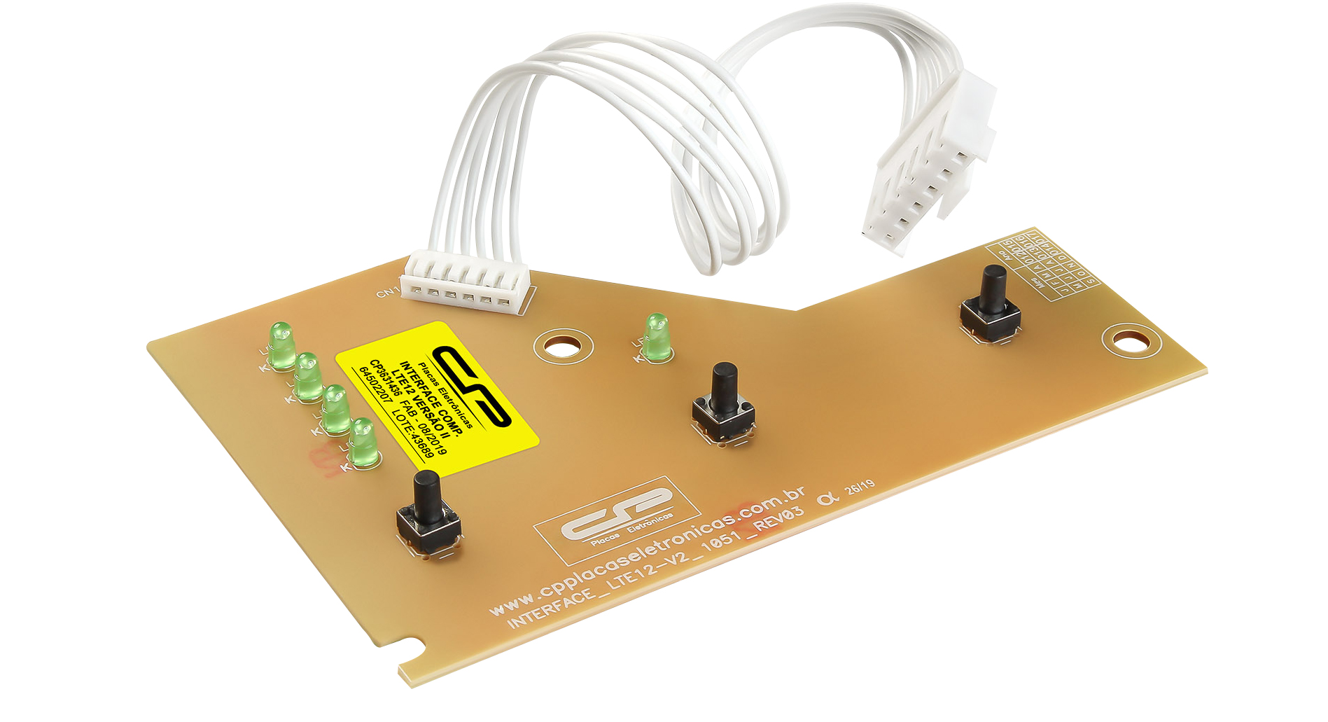 Placa Interface Lavadora Electrolux LTE12 V.2 bivolt Similar