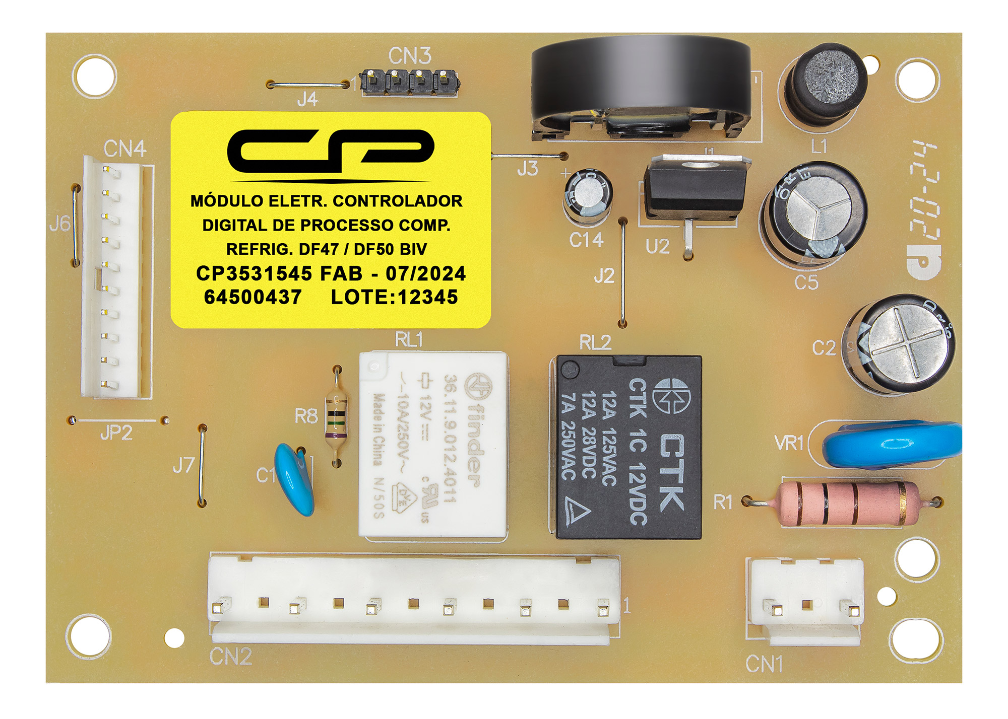 Módulo Eletrônico Geladeira Electrolux DF47/50 bivolt Similar