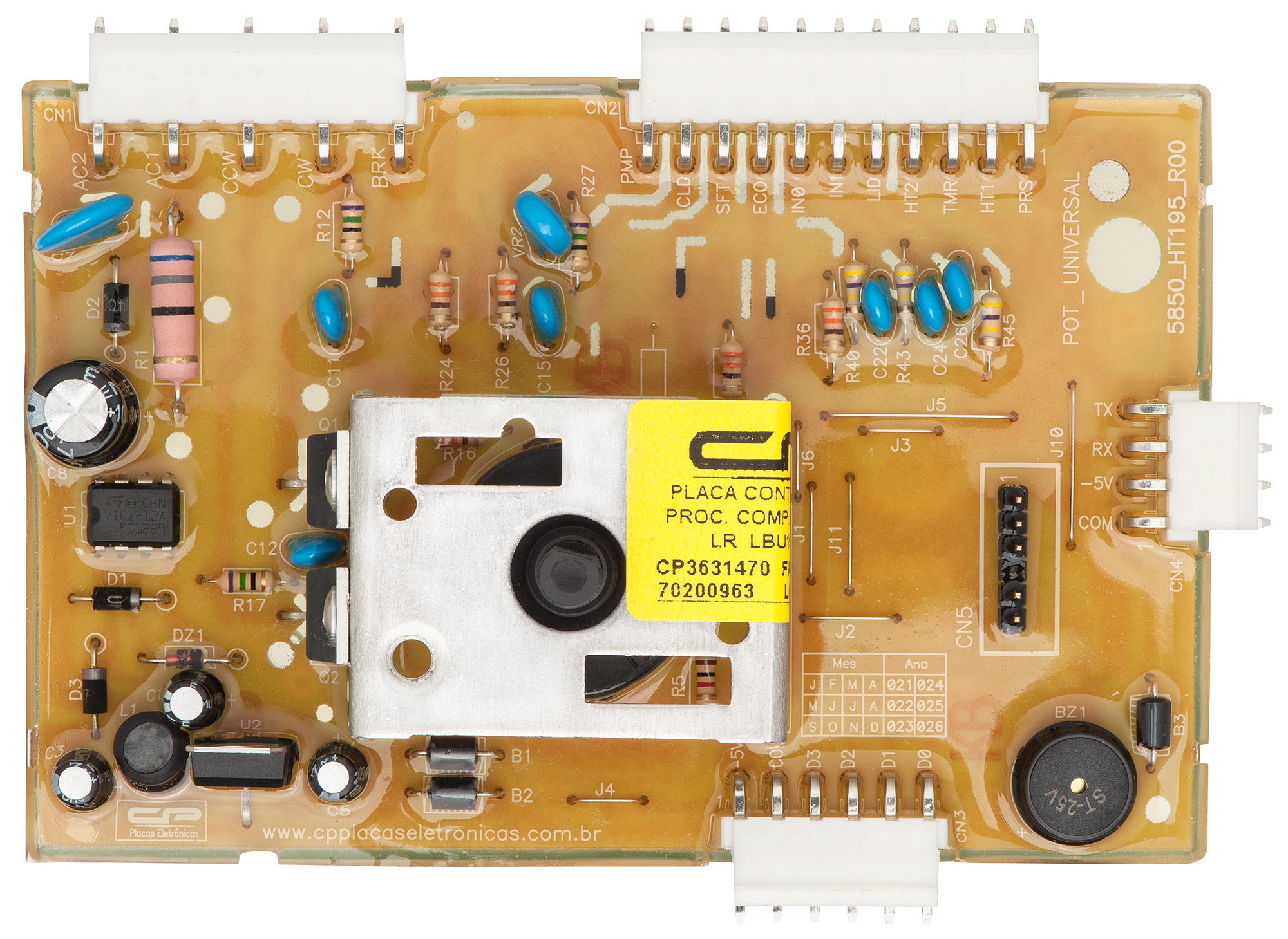 Placa Eletrônica Lavadora Electrolux LBU15 bivolt Similar