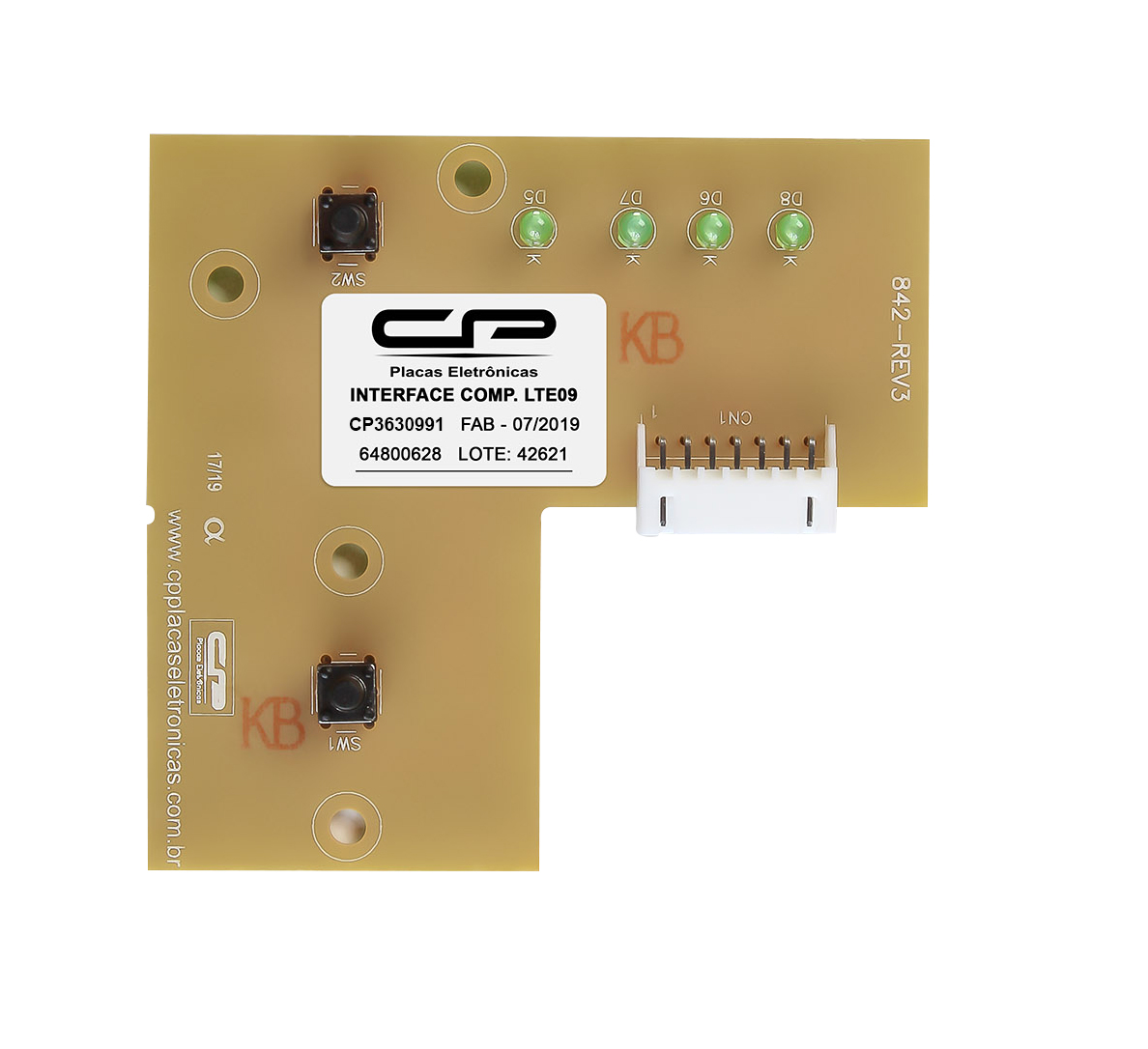 Placa Interface Lavadora Electrolux LTE09 bivolt Similar
