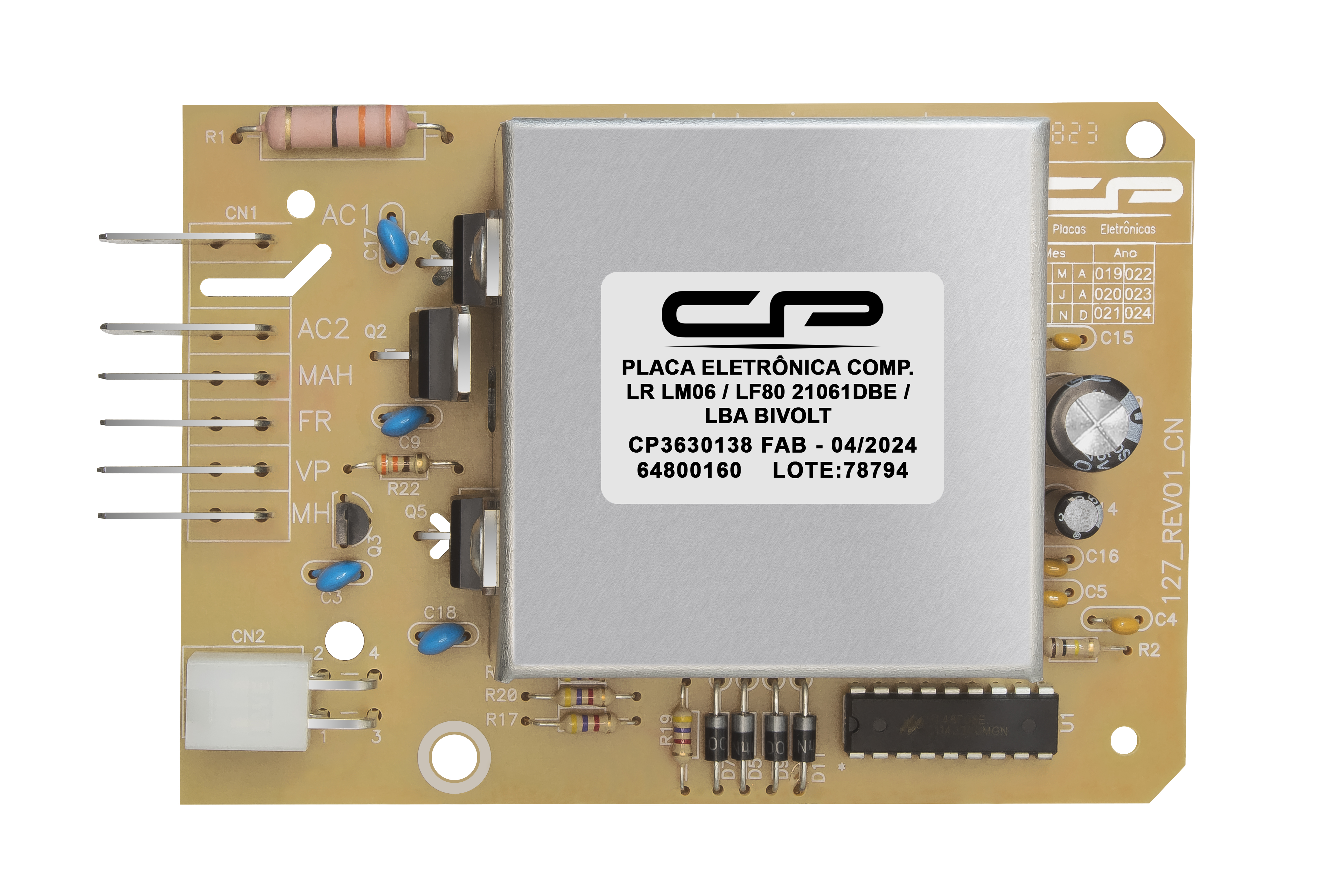 Placa Eletrônica Lavadora Electrolux LM06/LF80 21061DBE/LBA bivolt Similar