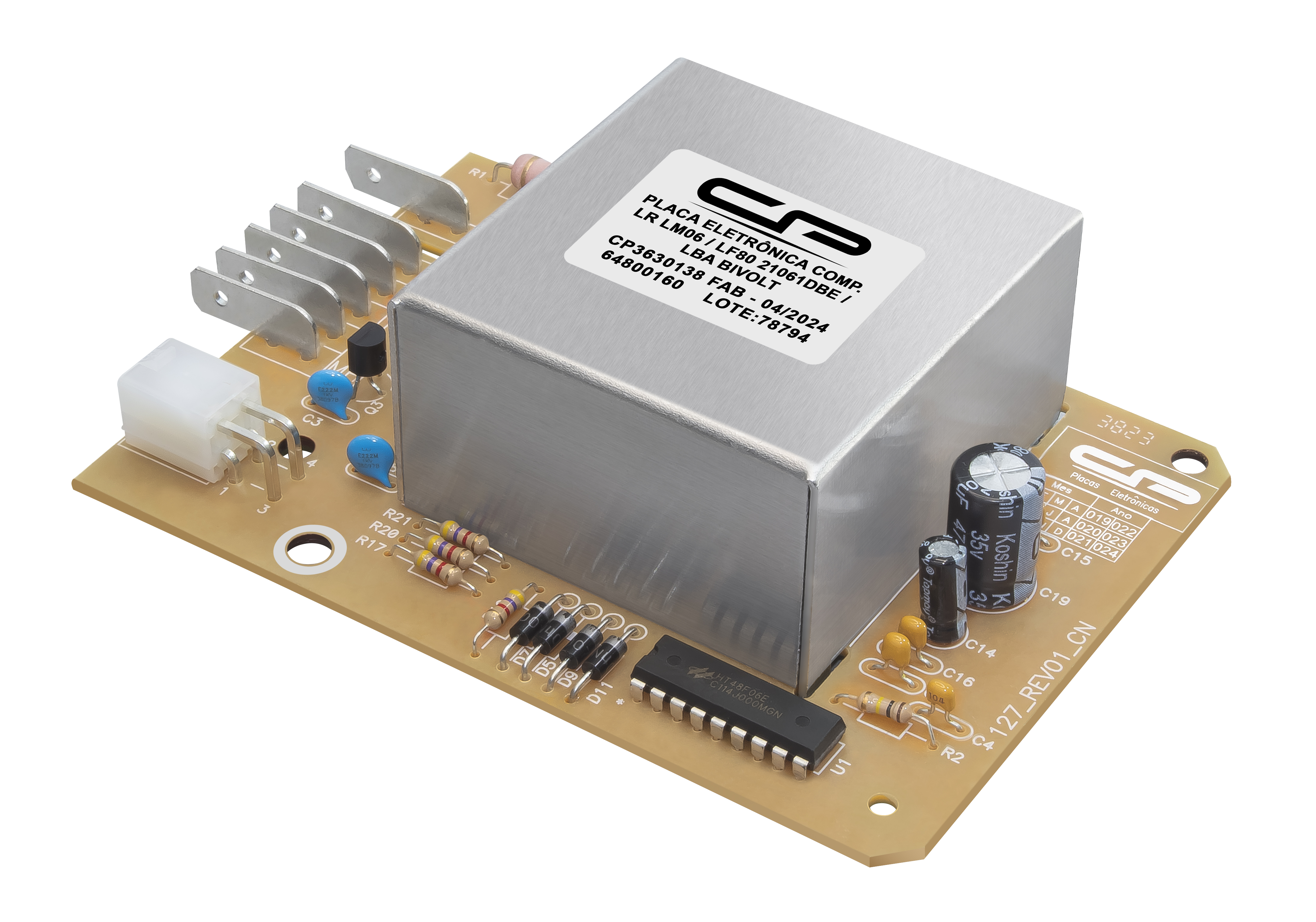 Placa Eletrônica Lavadora Electrolux LM06/LF80 21061DBE/LBA bivolt Similar