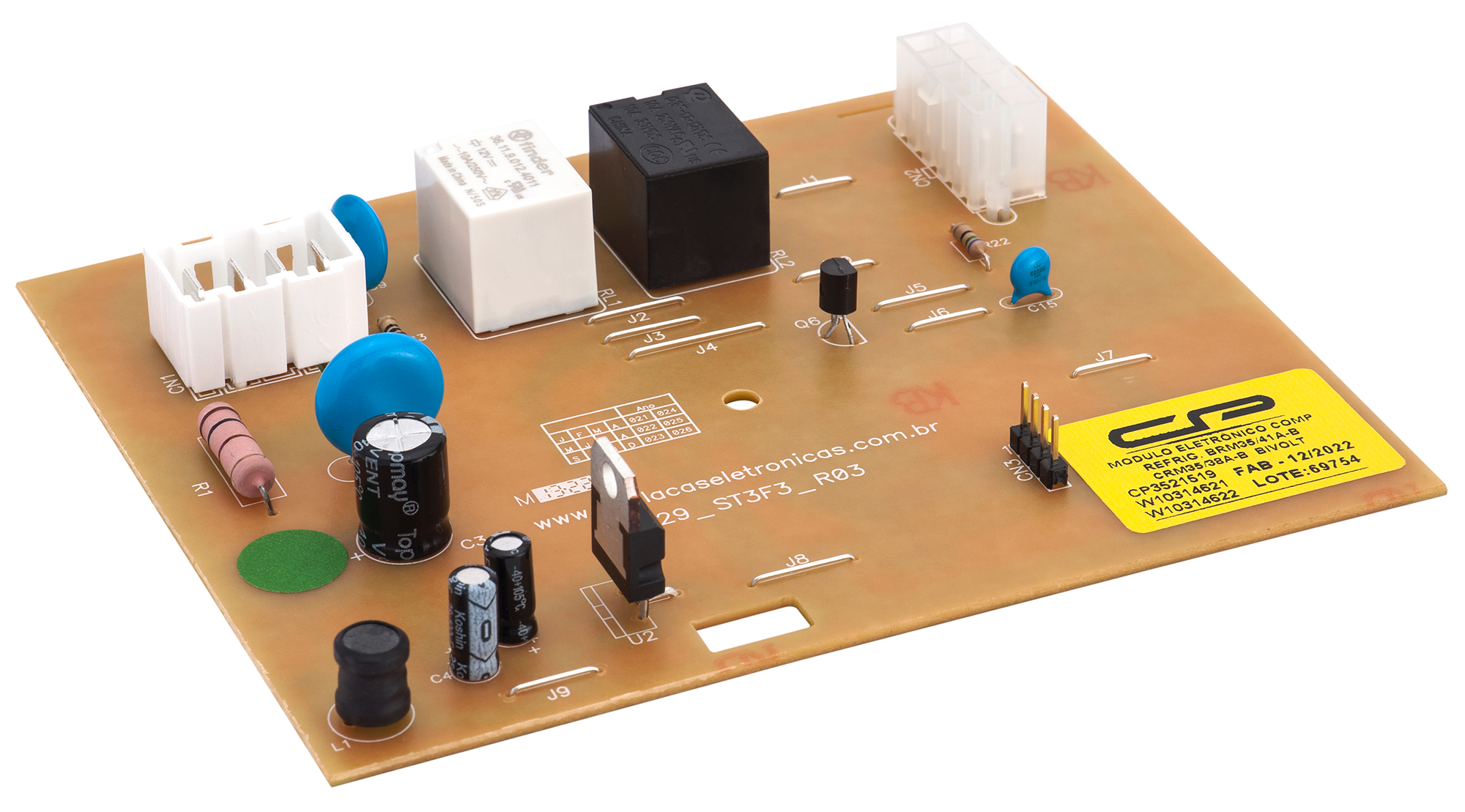 Módulo Eletrônico Geladeira Brastemp/Consul BRM35/ BRM41A-B, CRM35/ CRM38A-B bivolt Similar