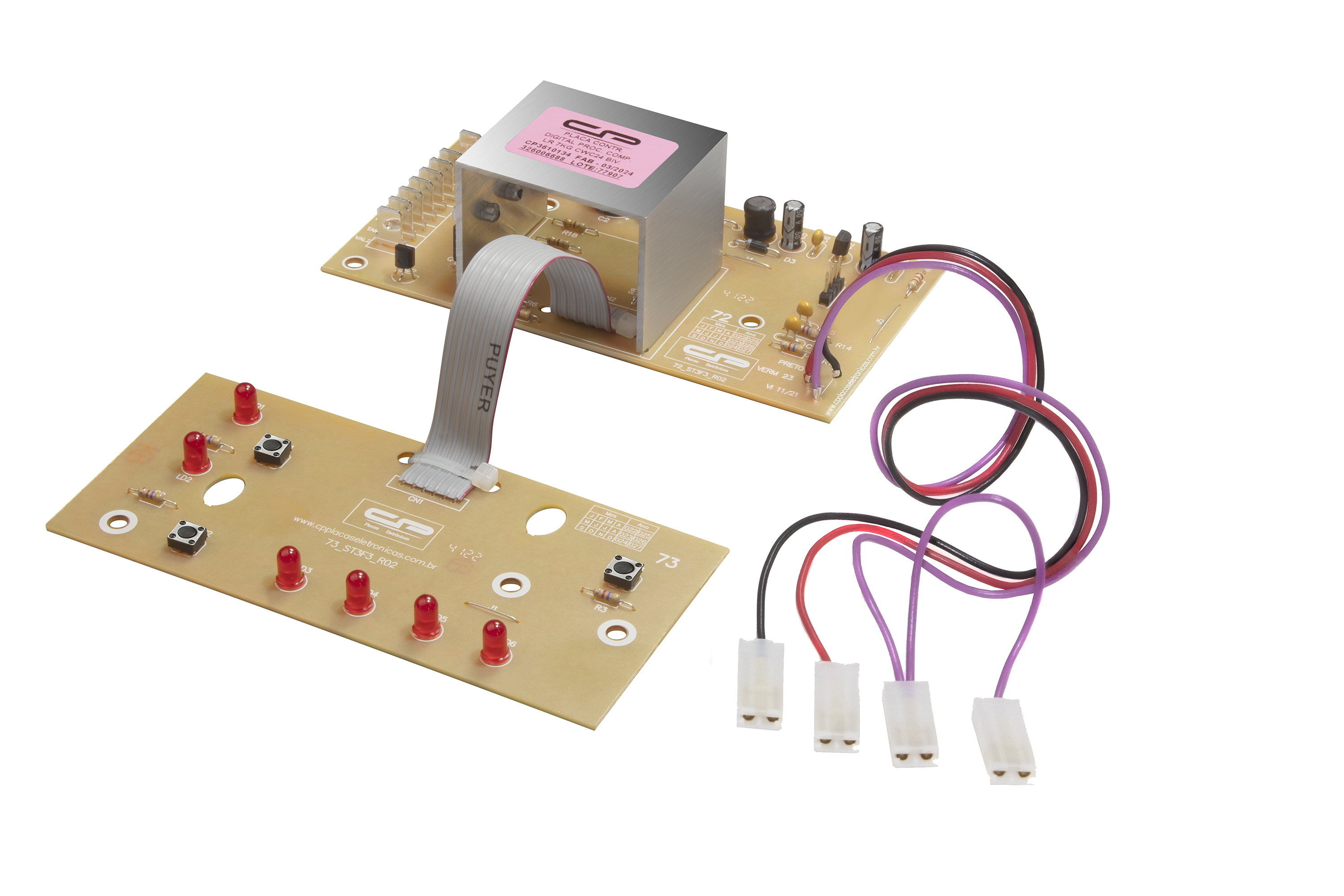 Placa Eletrônica+Interface Lavadora Brastemp/Consul 7KG CWC24 bivolt Similar
