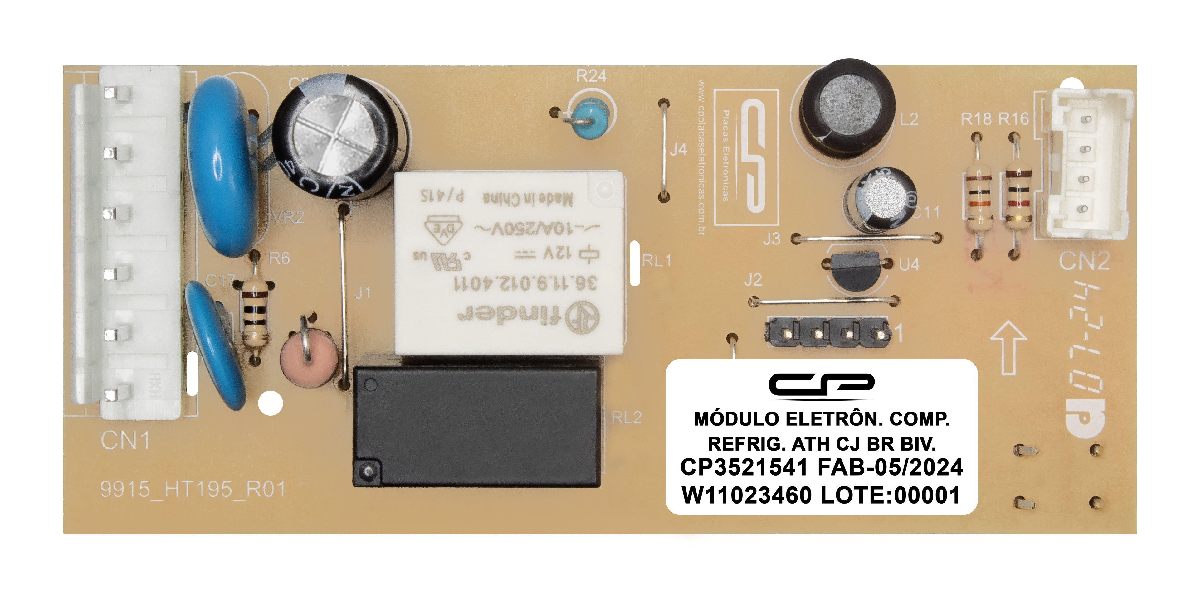 Módulo Eletrônico Geladeira Brastemp/Consul ATH CJ BR bivolt Similar