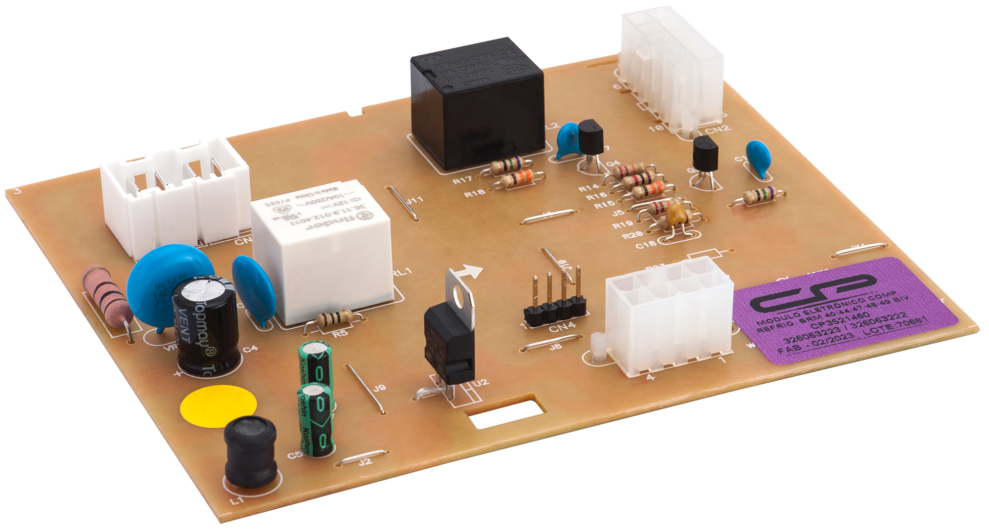 Módulo Eletrônico Geladeira Brastemp/Consul bivolt Similar