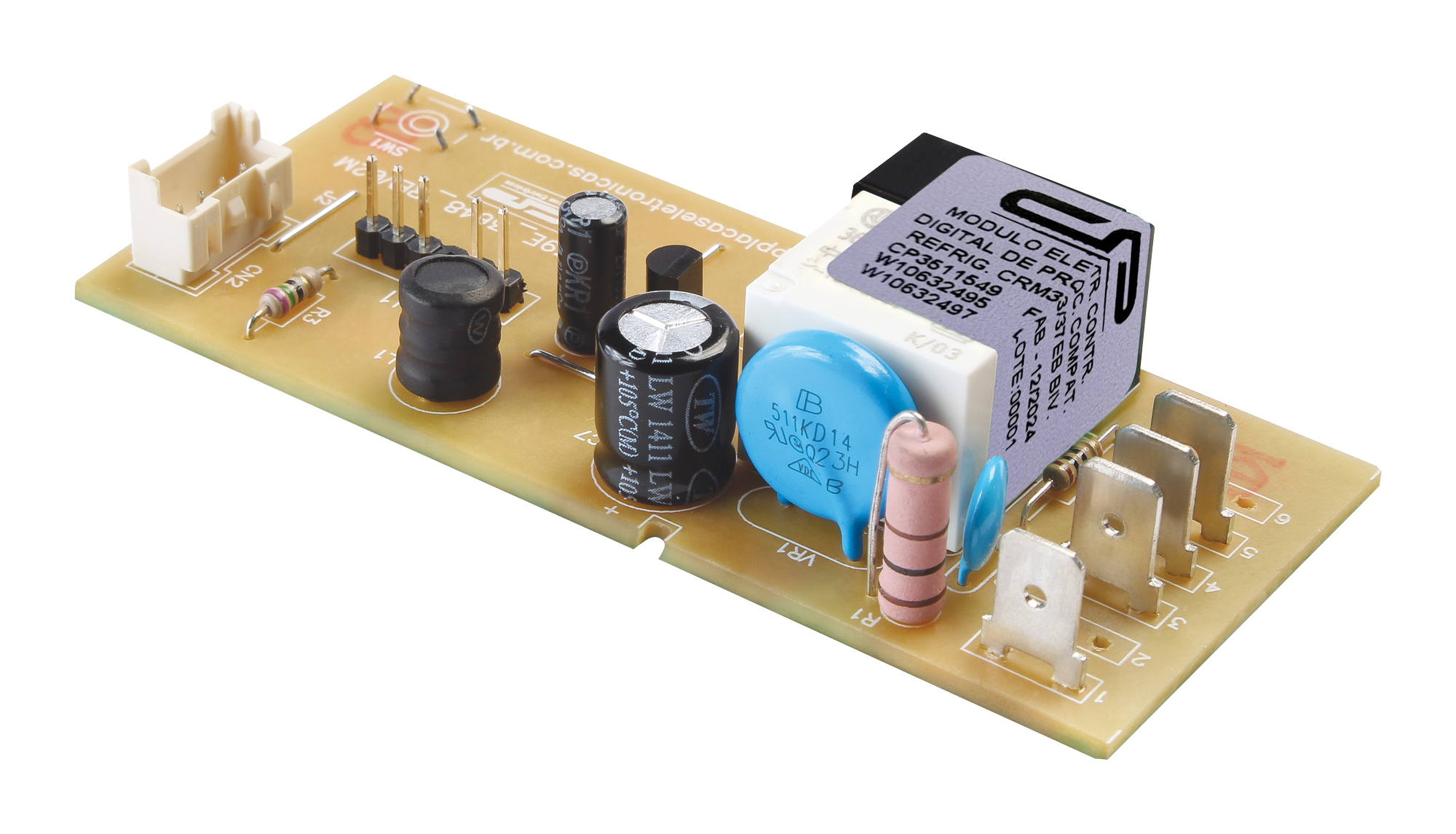 Módulo Eletrônico Geladeira Brastemp/Consul CRM33EB/ CRM33ER / CRM34GB / CRM37EB bivolt Similar
